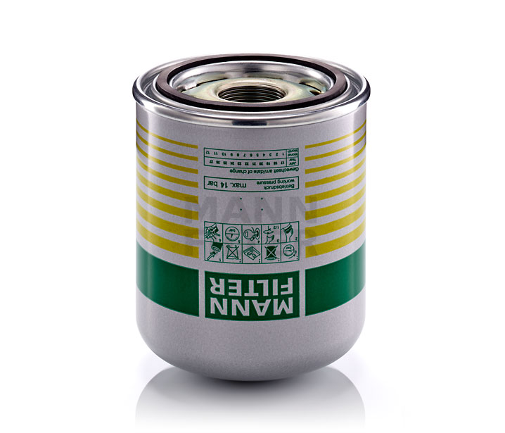 Lufttrocknerpatrone, Druckluftanlage TB 1394/8 x MANN-FILTER A0004292197 MERCEDES-BENZ, DAIMLER