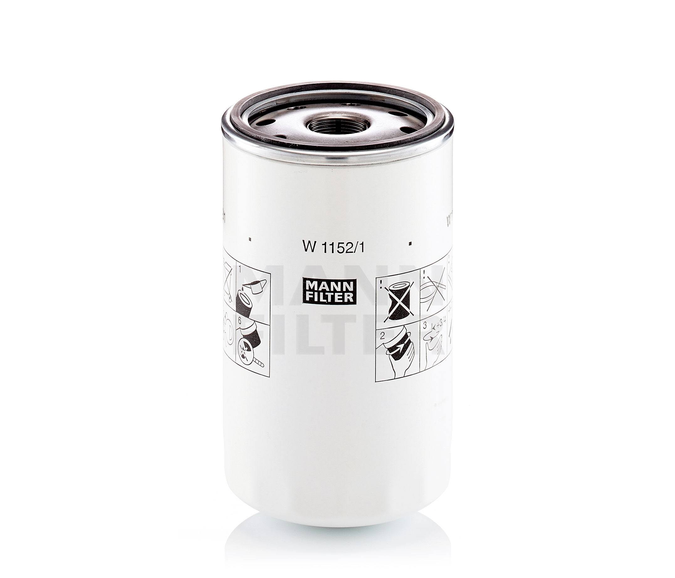 Filtro aceite MANN-FILTER W 1152/1 evaluación