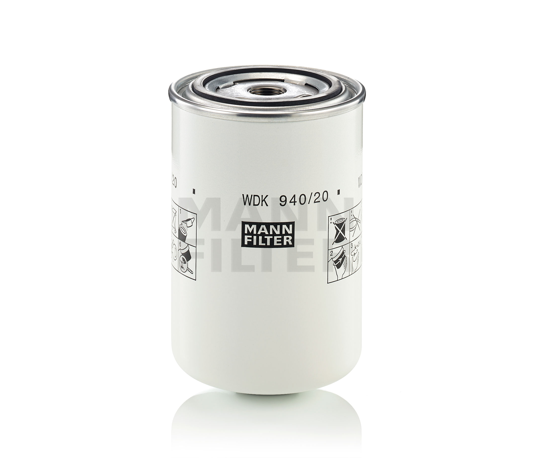 MANN-FILTER WDK 940/20 Горивен филтър височина: 148mm