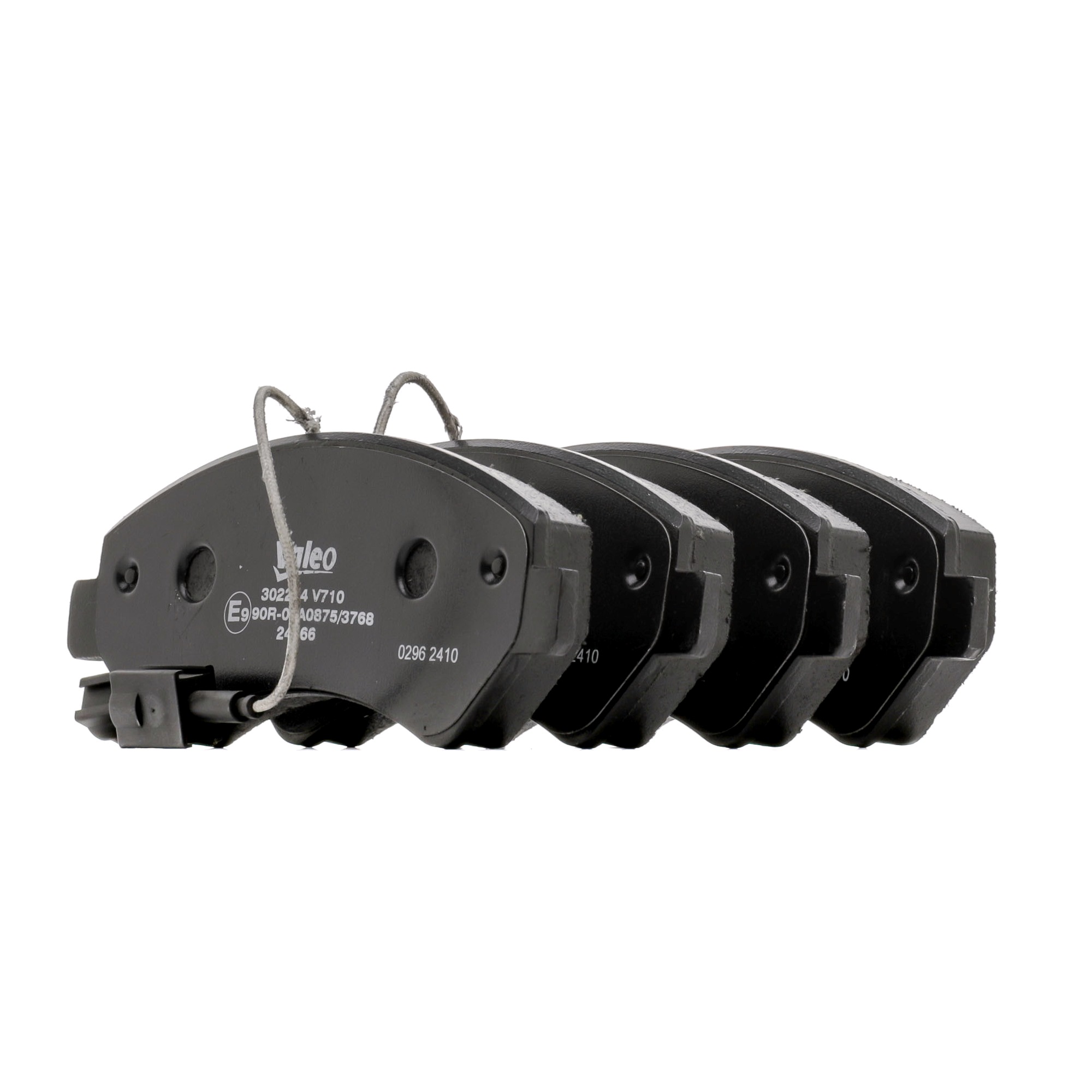Brake pad set, disc brake VALEO 302264 rating