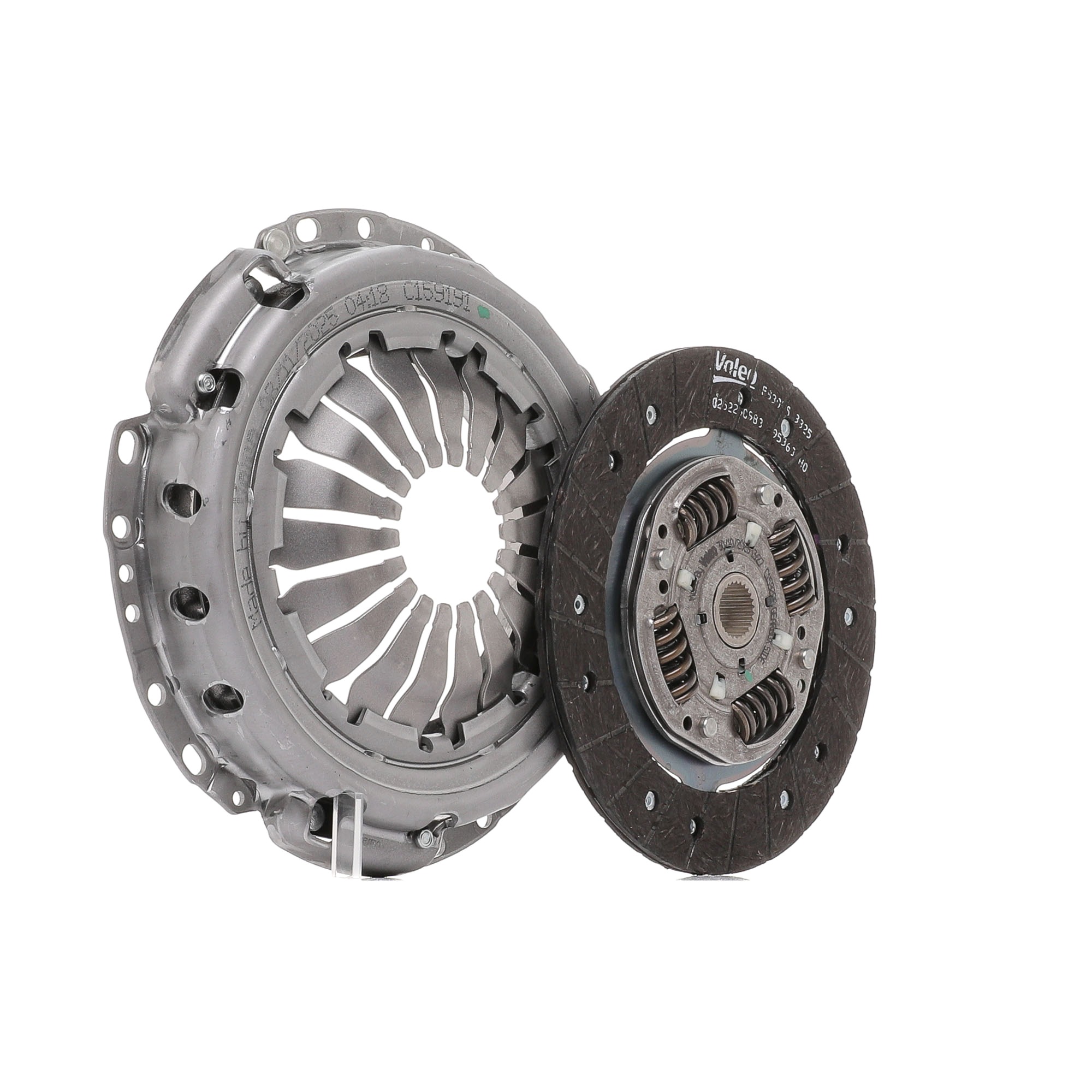 Kit d'embrayage VALEO KIT2P 832497