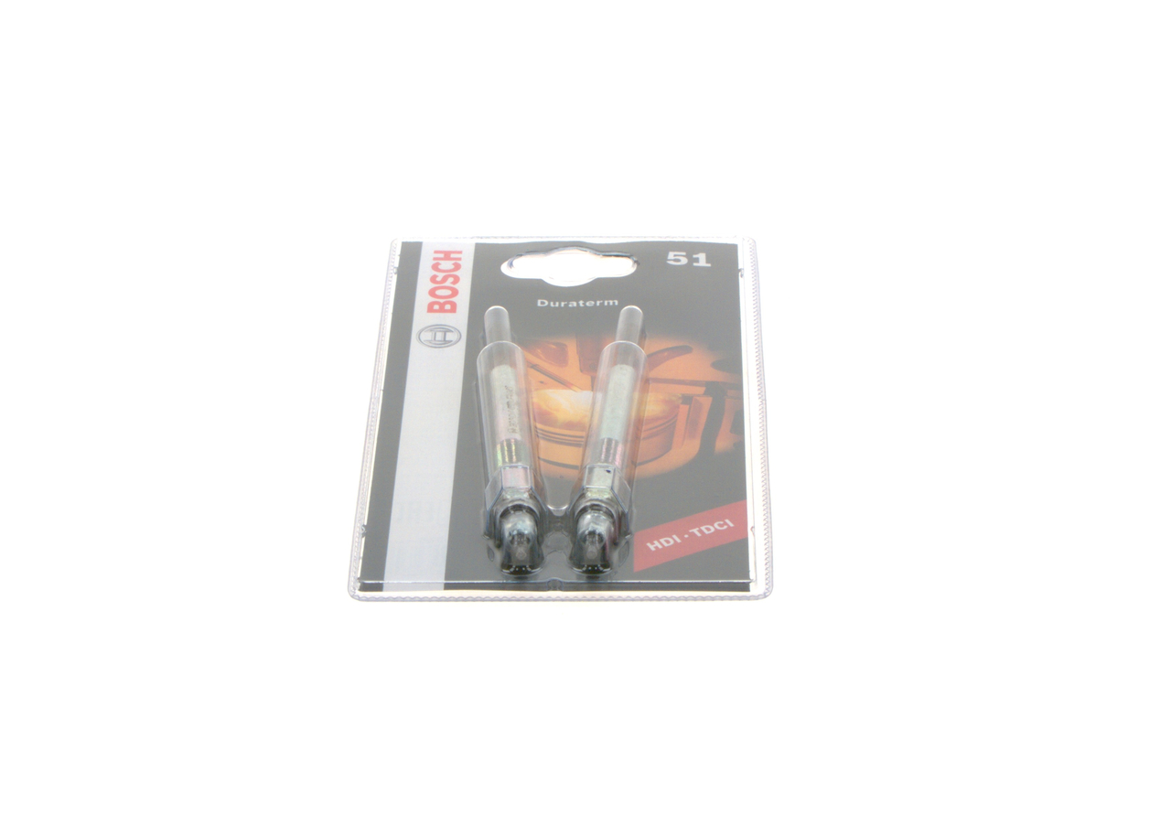 Glühkerze 0 250 202 938 BOSCH 285 OPEL, FIAT, MITSUBISHI, VAUXHALL