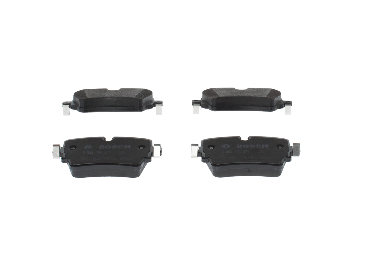 Bremsbeläge 0 986 494 874 BOSCH C2D49907 JAGUAR