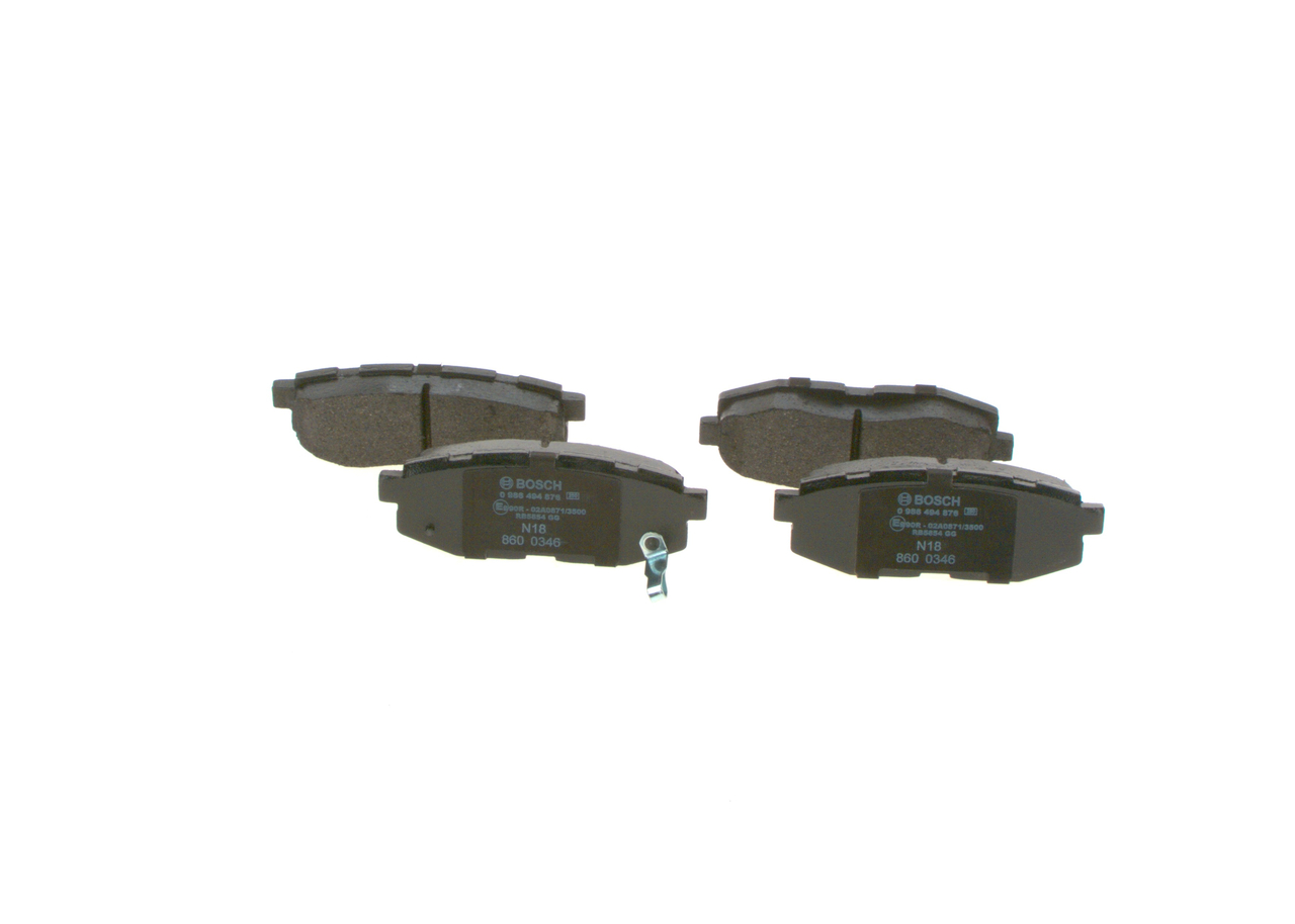 Bremsbeläge 0 986 494 876 BOSCH SU00304325 TOYOTA, SUBARU, LEXUS, WIESMANN, SCION