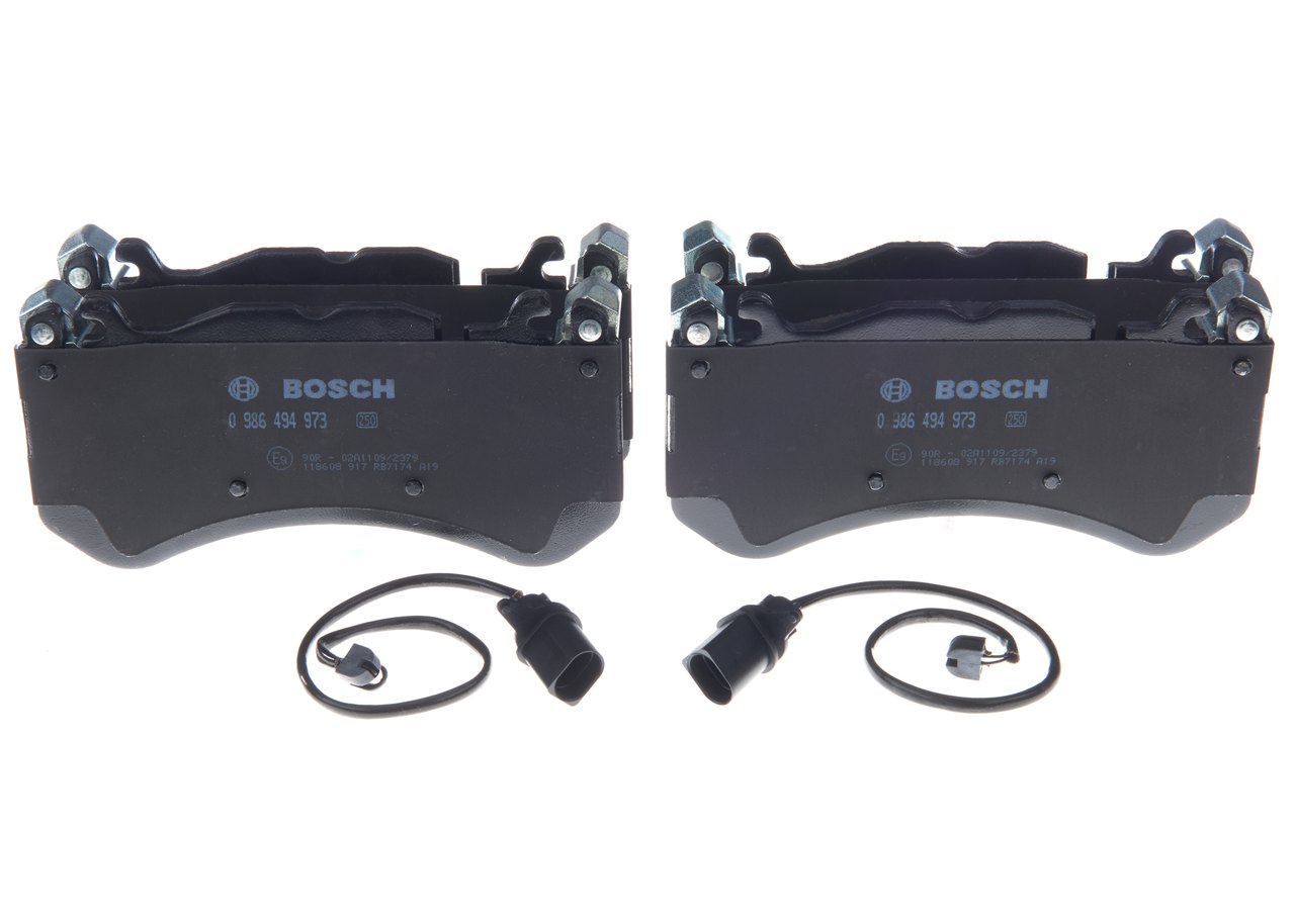 Bremsbeläge 0 986 494 973 BOSCH 4F0698151G VW, MERCEDES-BENZ, AUDI, SKODA, SEAT