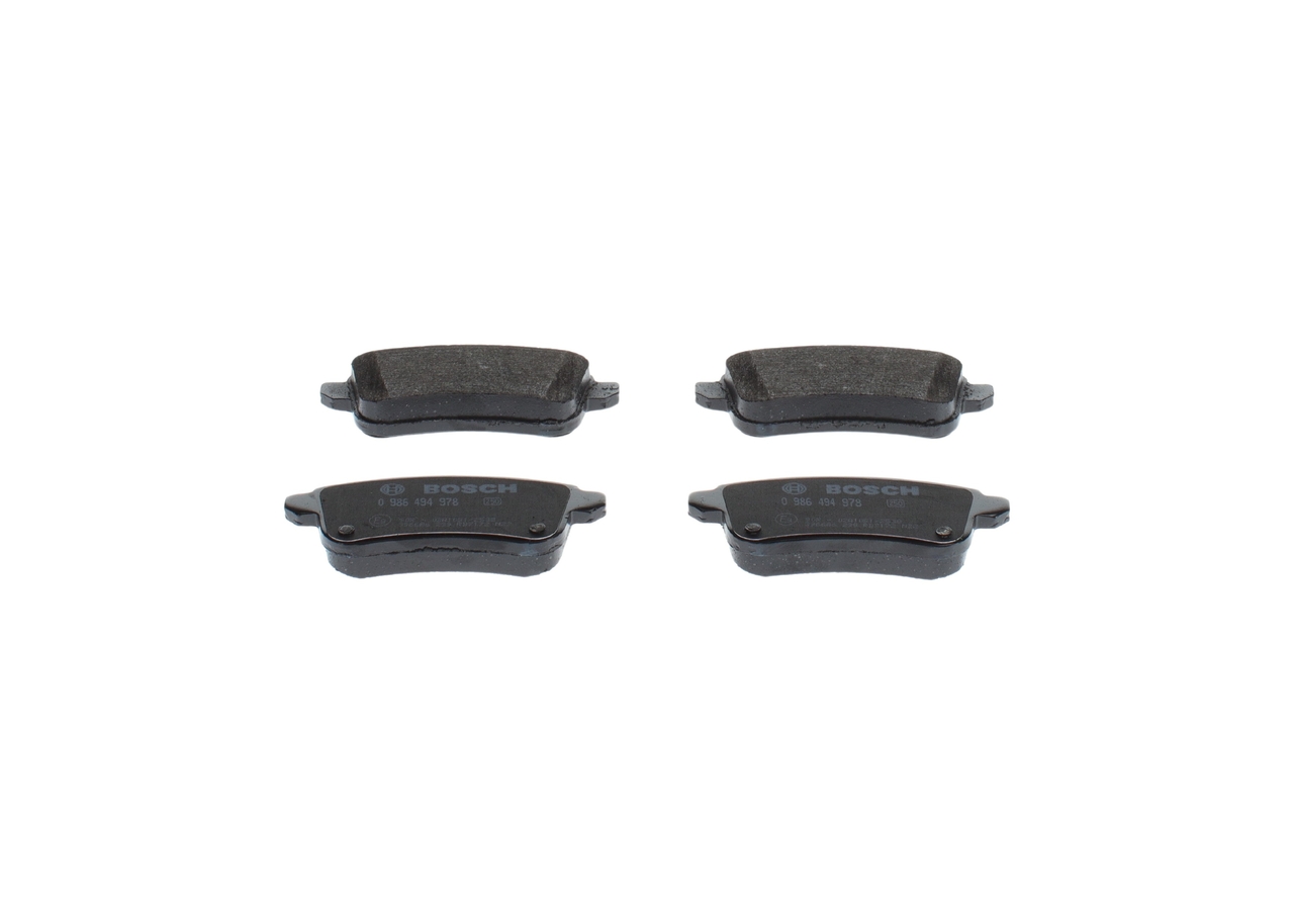 Bremsbeläge 4406000Q3C BOSCH 0986494978 RENAULT, NISSAN, INFINITI