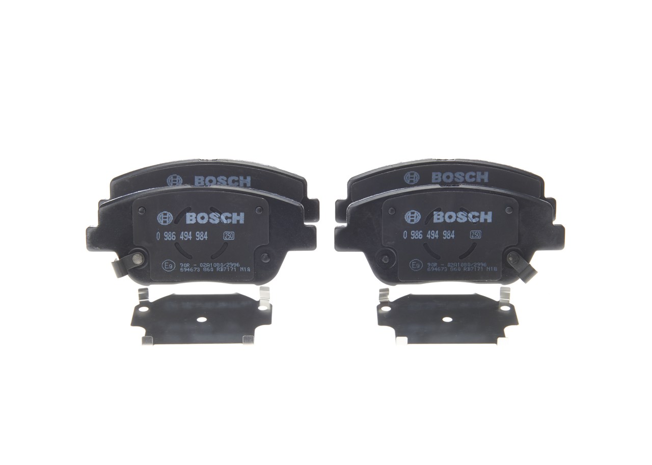 Bremsbeläge 0 986 494 984 BOSCH 581013QA10 HYUNDAI, KIA