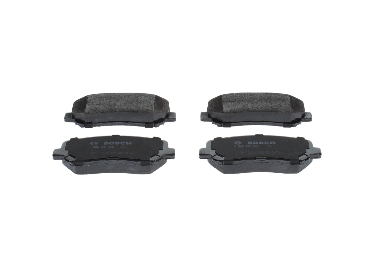 Bremsbeläge 0 986 495 405 BOSCH K68225170AA JEEP, CHRYSLER