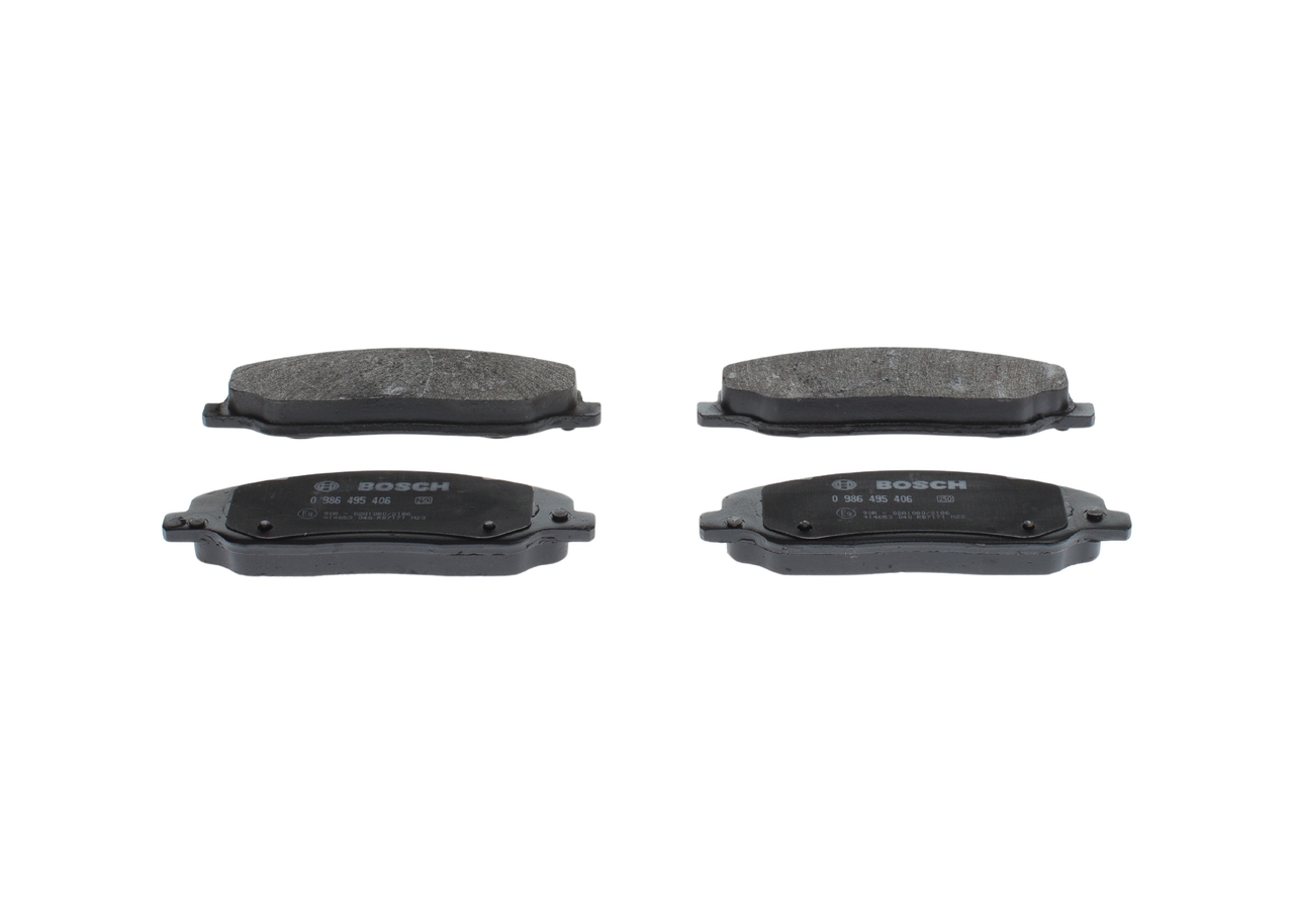 Bremsbeläge 9R3Z 2001 B BOSCH 0986495406 FORD, FORD USA
