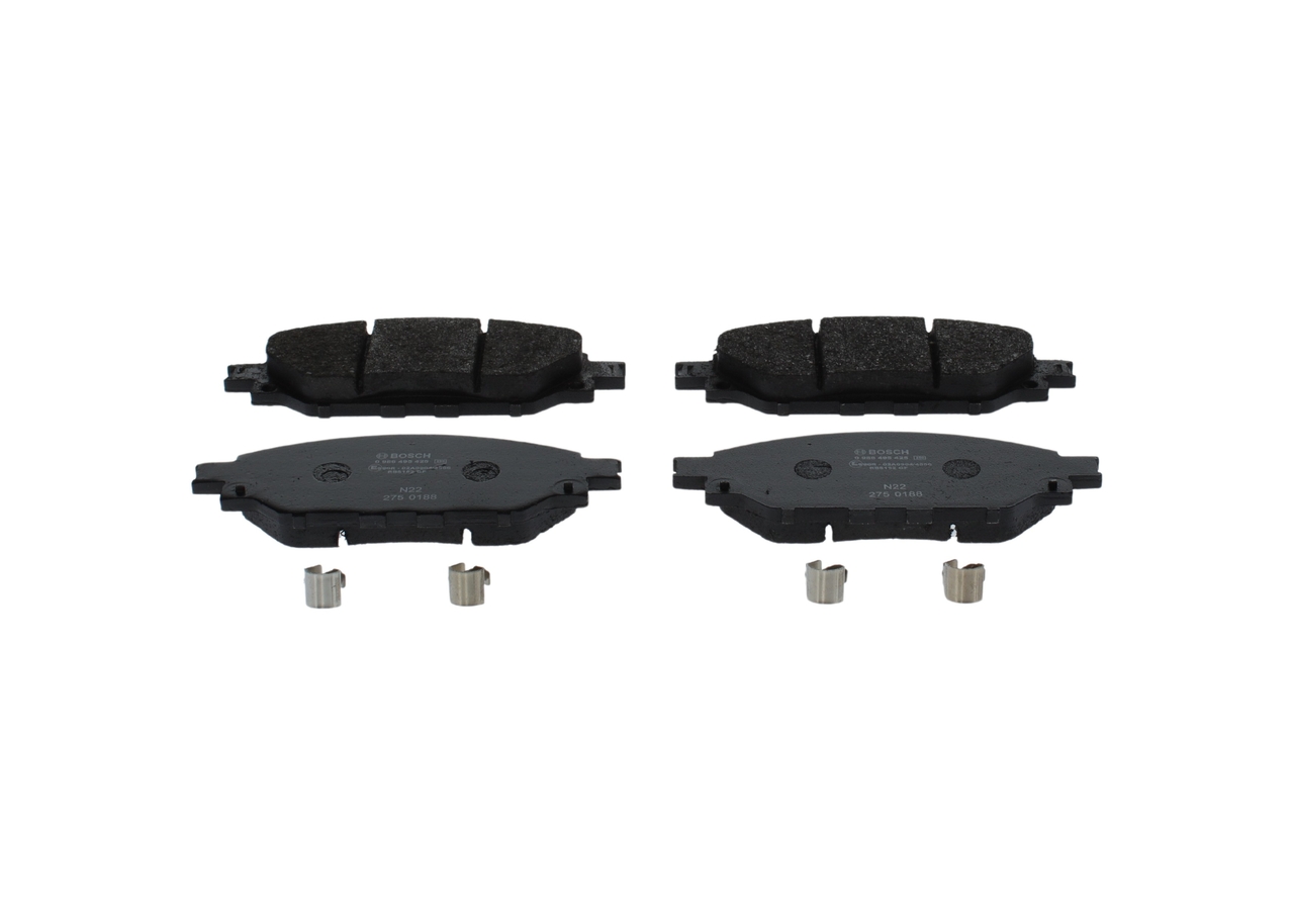 Bremsbeläge 04465YZZEF BOSCH 0986495425 TOYOTA, LEXUS, SATURN, WIESMANN