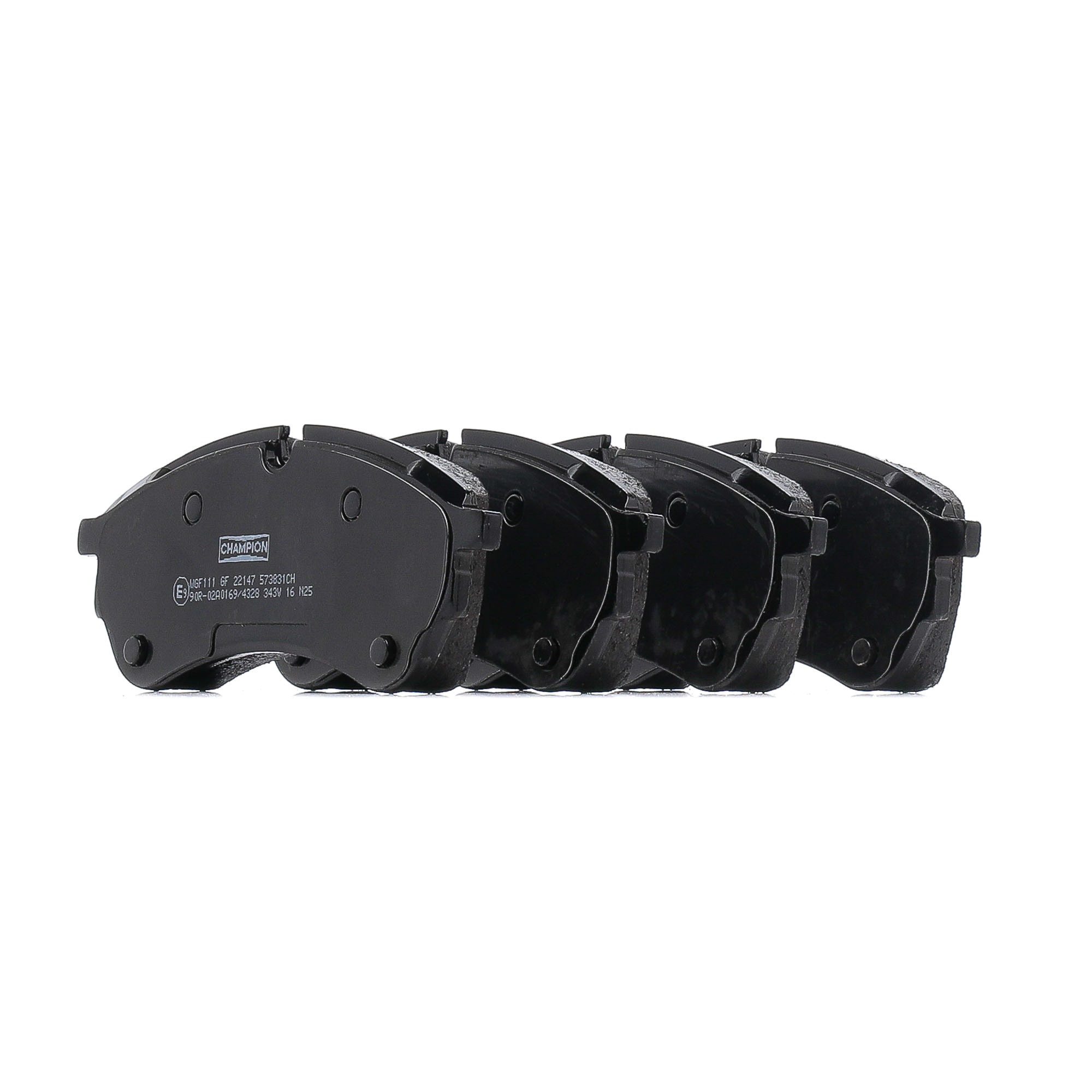 573831CH Remblokken CHAMPION 2N0 698 151 VOLKSWAGEN, AUDI, SEAT, SKODA, MAN