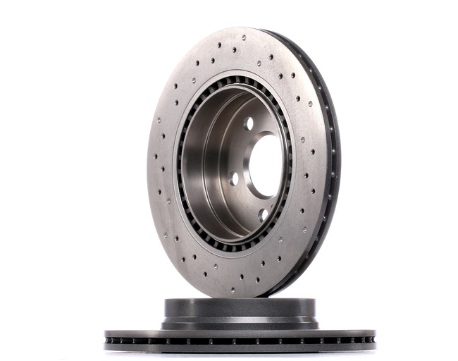 BREMBO 13801728 Brake disc Mercedes C207 Tuning original