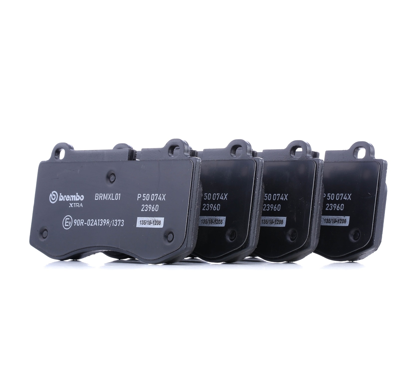 Brake pad set, disc brake BREMBO D1223 8343 rating