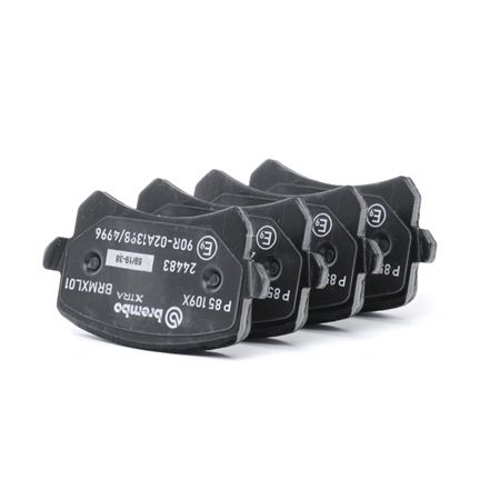 P85109X Remblokken BREMBO 1K0-698-451L VOLKSWAGEN, AUDI, SEAT, SKODA, PORSCHE