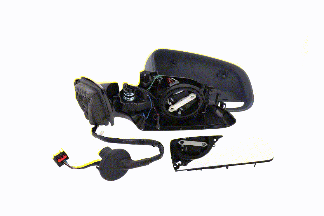 Buitenspiegel 8E0 857 536 D VEMO V10-69-0168 VOLKSWAGEN, BMW, AUDI, SKODA, SEAT