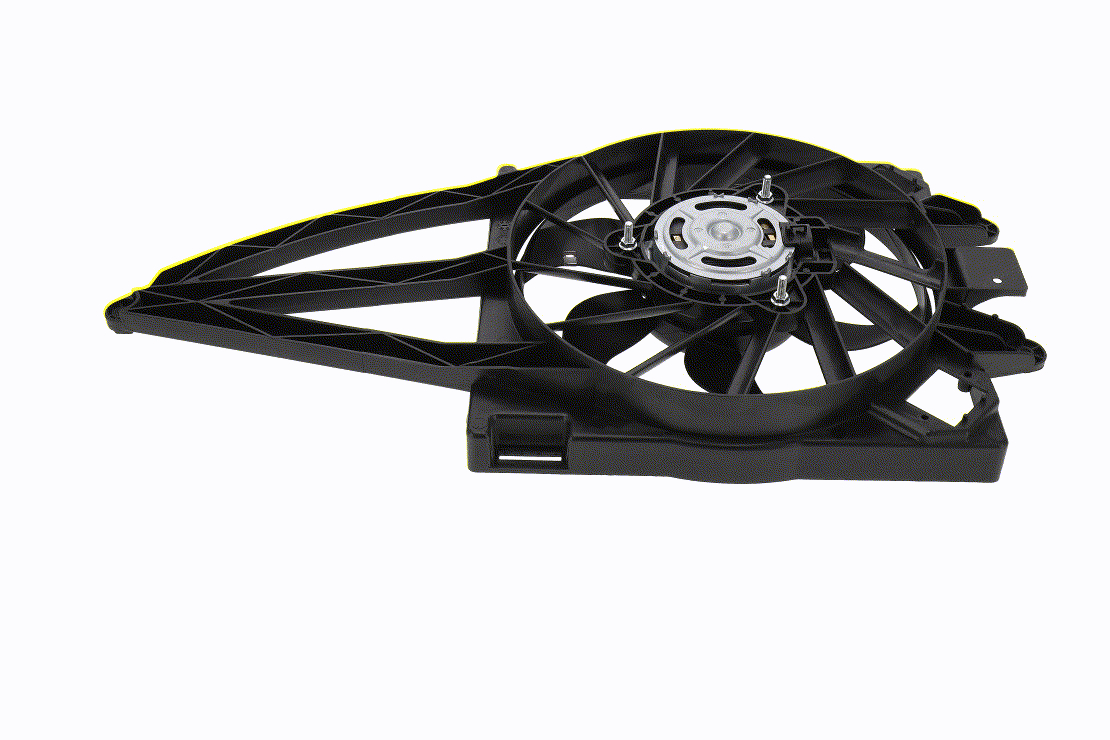Koelventilator 51764536 VEMO V24-01-1293 FIAT, VOLVO, ALFA ROMEO, LANCIA