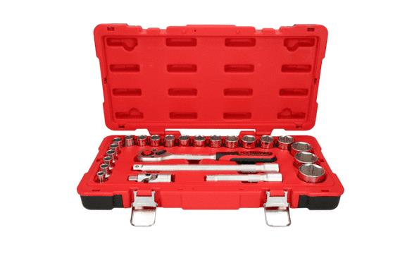 Socket set Square Drive Tang Size: 12.5 (1/2")mm (inch)