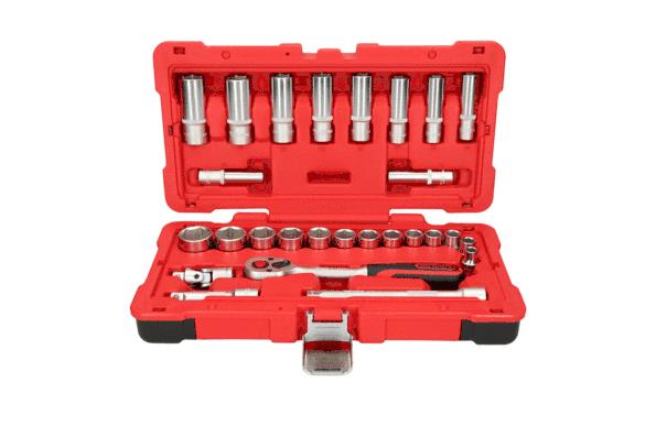 Socket set Square Drive Tang Size: 10 (3/8")mm (inch)