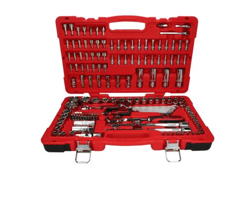 Socket set Square Drive Tang Size: 12.5 (1/2"), 6.3 (1/4")mm (inch)