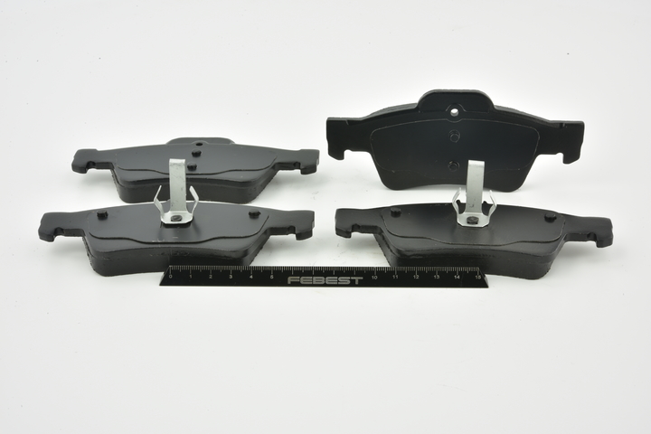 Bremsbeläge 1601-211R FEBEST 0044204420 MERCEDES-BENZ, SMART