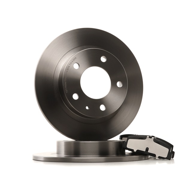 Disques et plaquettes de freins GEYC-26 48ZB RIDEX 3405B0362 MITSUBISHI, MAZDA, MERCURY