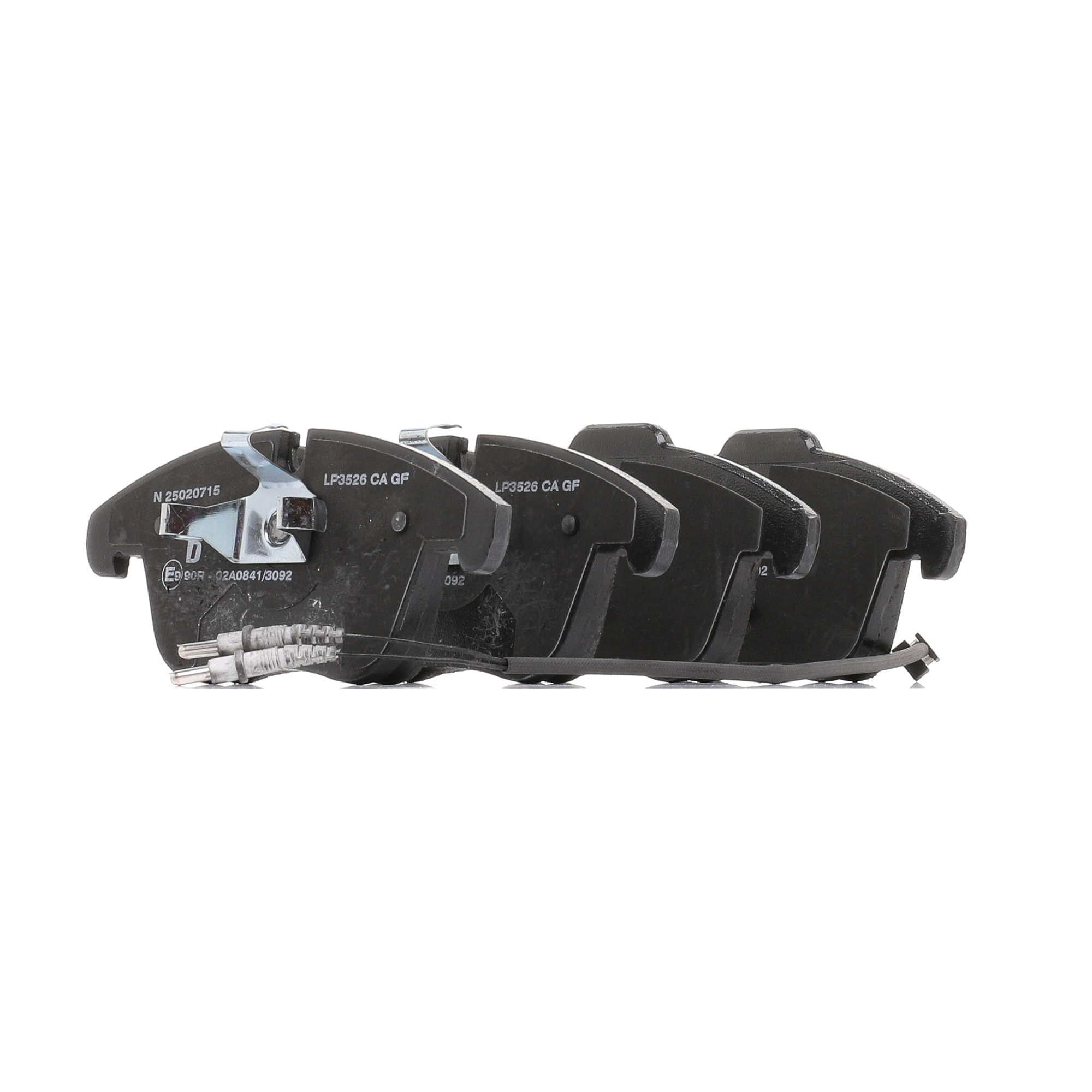 Plaquettes de frein 4254A7 DELPHI LP3526 VOLKSWAGEN, PEUGEOT, CITROЁN, CHEVROLET, DS