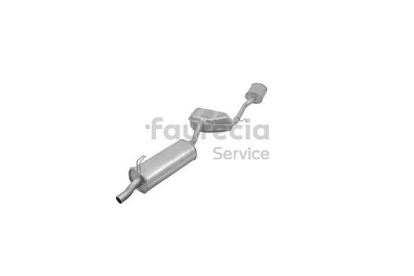 Exhaust silencer Faurecia FS01086 rating