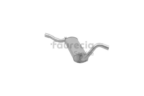 Mittelschalldämpfer FS03001 Faurecia 811253409B VW, AUDI, SKODA, SEAT