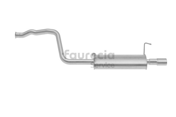 Endschalldämpfer FS03212 Faurecia 8A0253609BD VW, AUDI, SKODA, SEAT