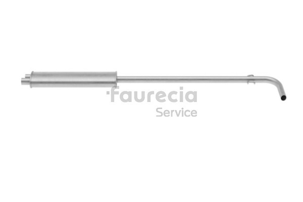 Mittelschalldämpfer FS15013 Faurecia 75492020 CITROЁN