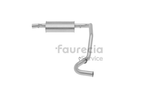 Einddemper, uitlaat Faurecia FS15146