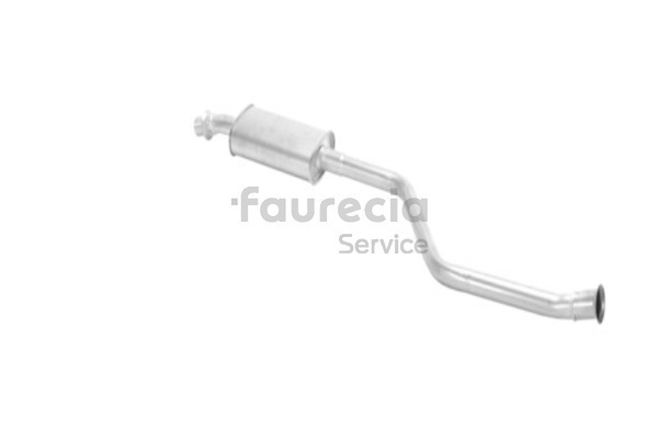 Uitlaat middendemper 1717.C9 Faurecia FS15177 PEUGEOT, CITROЁN, DS