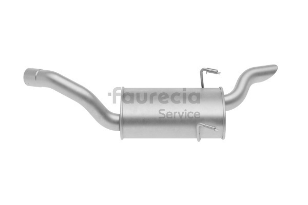 Endschalldämpfer FS15198 Faurecia 1726E6 FIAT, PEUGEOT, CITROЁN, LANCIA