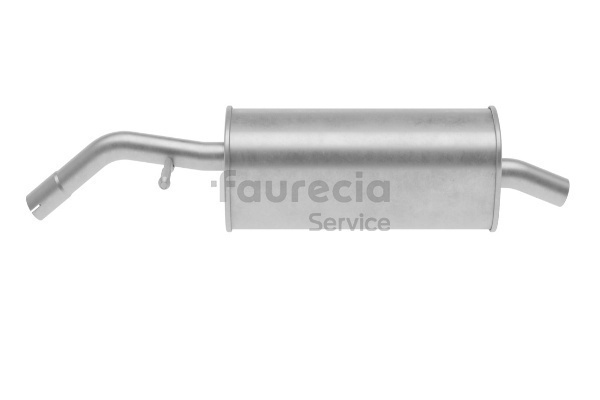 Endschalldämpfer FS15244 Faurecia 1730E9 PEUGEOT, CITROЁN, TALBOT