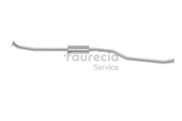 Mittelschalldämpfer FS15345 Faurecia 1717P2 PEUGEOT, CITROЁN, TALBOT