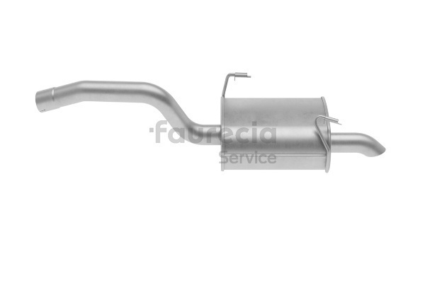 Endschalldämpfer FS15507 Faurecia 1730N9 FIAT, PEUGEOT, CITROЁN, LANCIA, DS