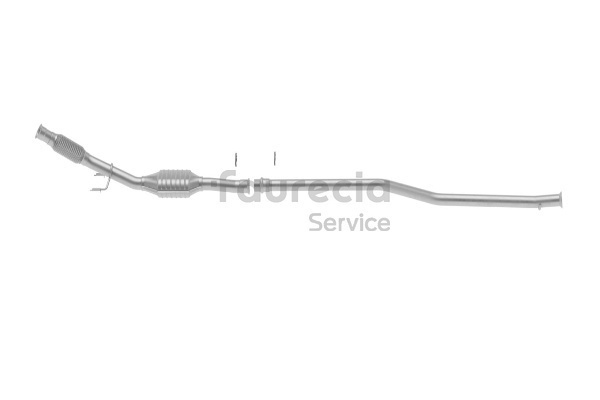 Katalysator FS15522K Faurecia 1706A3 MERCEDES-BENZ, PEUGEOT, CITROЁN, DS