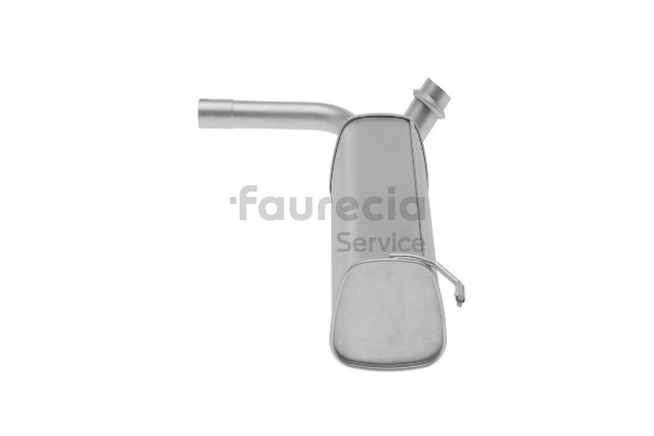 Faurecia FS15730 Uitlaat, demper FIAT Scudo II Flatbed Vrachtwagen / Chassis (270, 272) 2.0 D Multijet 120 Pk Diesel RHK