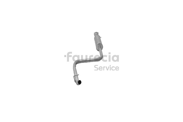 Tłumik srodkowy 96311377 Faurecia FS17003 CHEVROLET, DAEWOO, DAF
