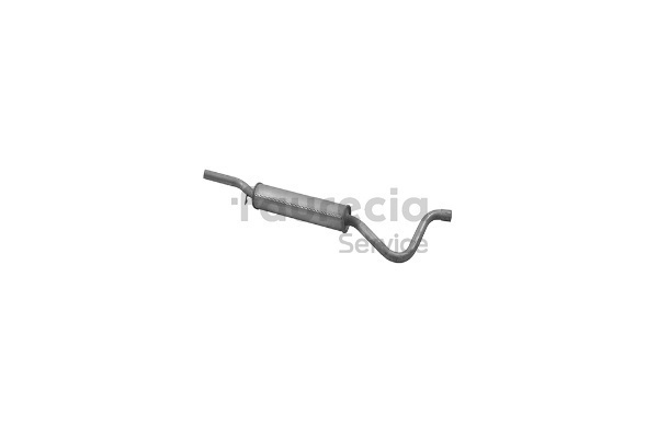 Einddemper 4333791 Faurecia FS25009 FIAT, ALFA ROMEO, LANCIA