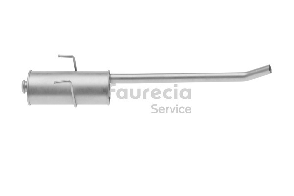 Mittelschalldämpfer FS25392 Faurecia 1717C3 FIAT, PEUGEOT, CITROЁN, ALFA ROMEO, LANCIA