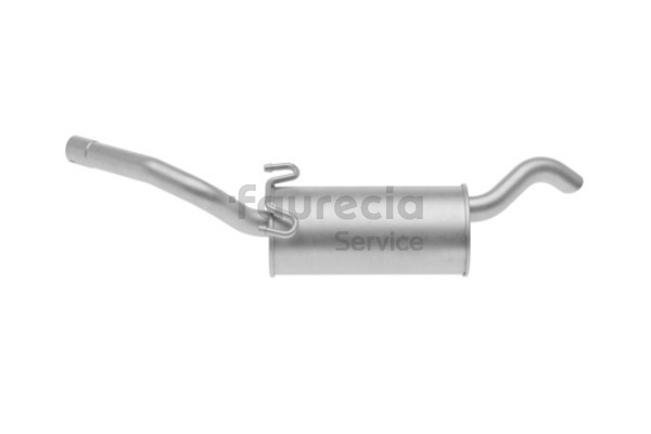 Achterdemper Faurecia FS25393