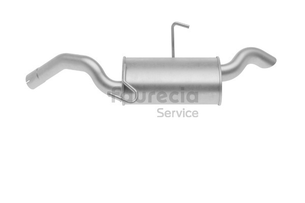 Endschalldämpfer FS25825 Faurecia 1730N0 FIAT, PEUGEOT, CITROЁN, LANCIA, DS