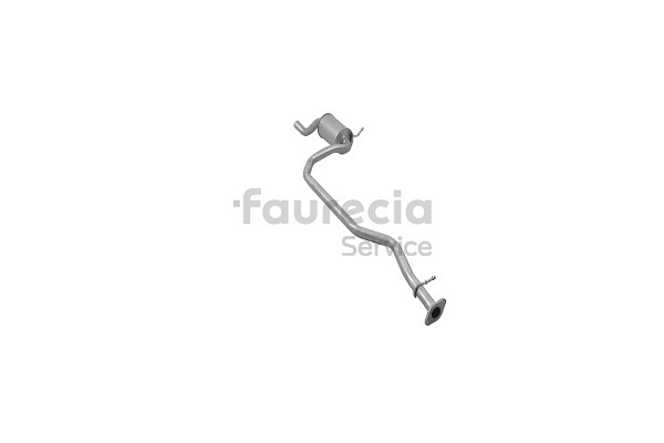 Mittelschalldämpfer FS30377 Faurecia 1003546 FORD, MAZDA