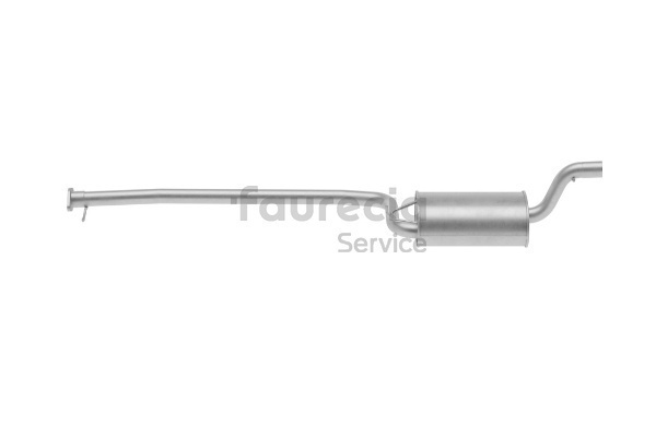 Forreste lyddæmper Faurecia FS30684
