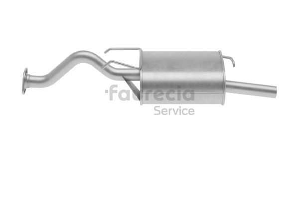 Endschalldämpfer FS33157 Faurecia 18307S1EE40 HONDA