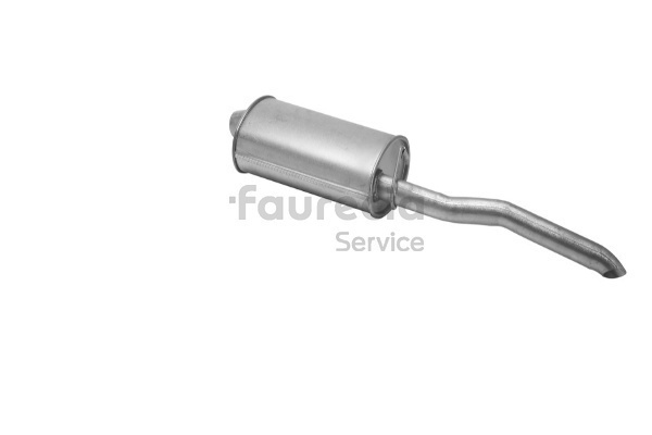 Endschalldämpfer FS40003 Faurecia 852183 OPEL, VAUXHALL