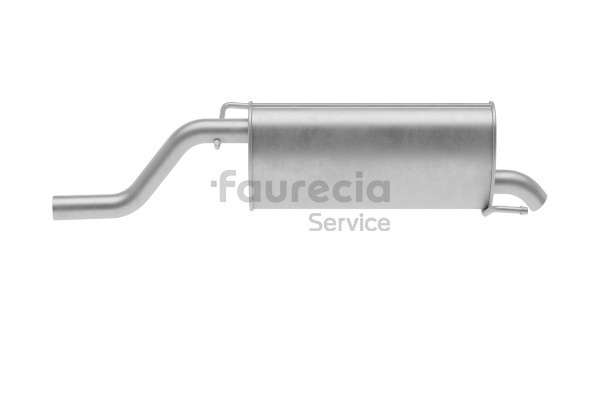 Einddemper, uitlaat Faurecia FS40030