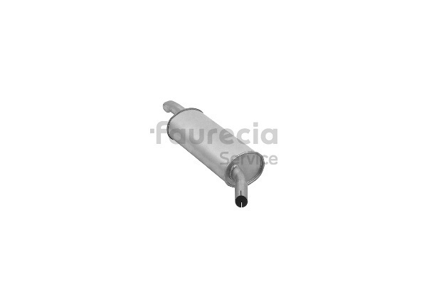 Silenciador trasero 852224 Faurecia FS40127 OPEL, FIAT, VAUXHALL