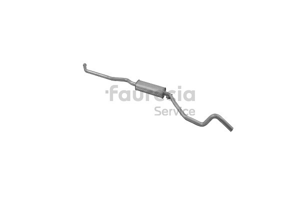 Mittelschalldämpfer FS40220 Faurecia 852179 OPEL, VAUXHALL